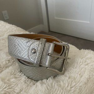 The Tailored Sportsman Silver Belt